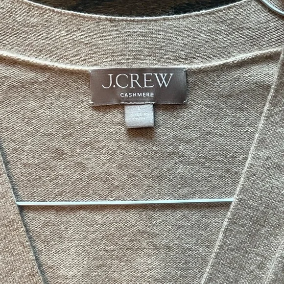 I. Crew cropped cashmere cardigan sweater size sm - Picture 3 of 6